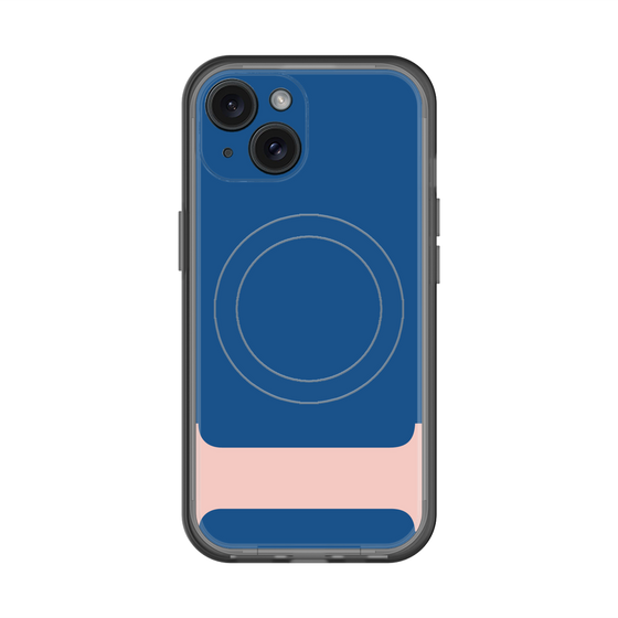 スリムプロテクションプレミアムケース with MagSafe［ オリジナル - initial color - I navy ］