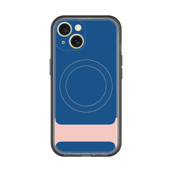 スリムプロテクションプレミアムケース with MagSafe［ オリジナル - initial color - I navy ］