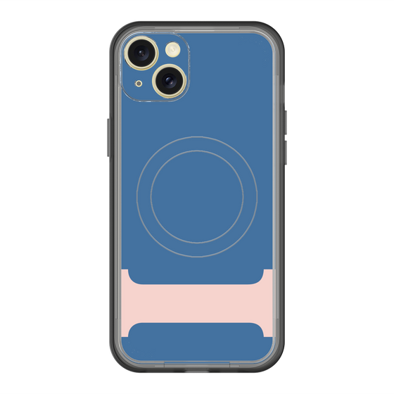 スリムプロテクションプレミアムケース with MagSafe［ オリジナル - initial color - I navy ］