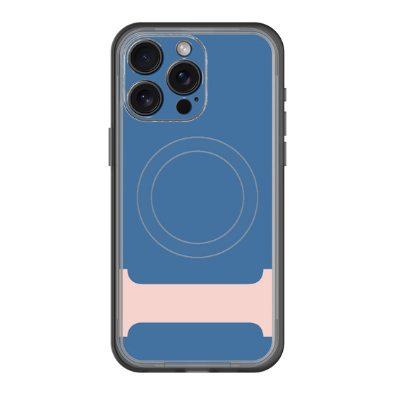スリムプロテクションプレミアムケース with MagSafe［ オリジナル - initial color - I navy ］