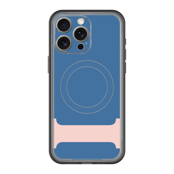 スリムプロテクションプレミアムケース with MagSafe［ オリジナル - initial color - I navy ］