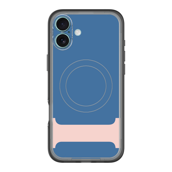 スリムプロテクションプレミアムケース with MagSafe［ オリジナル - initial color - I navy ］