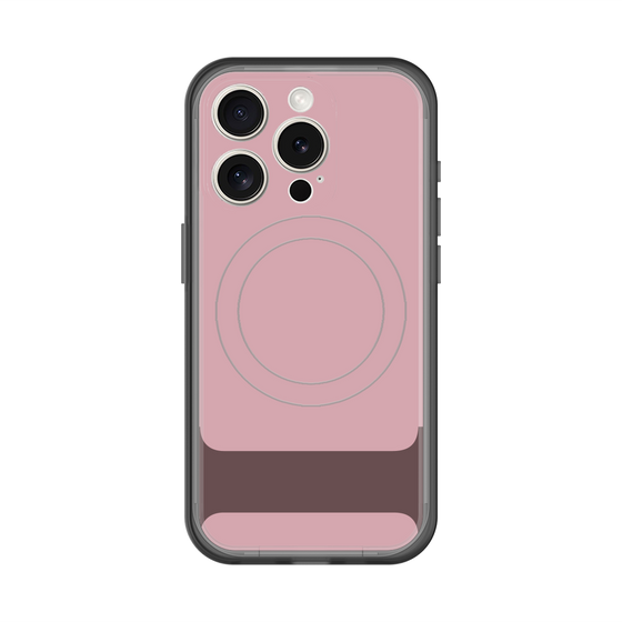 スリムプロテクションプレミアムケース with MagSafe［ オリジナル - initial color - I dusty pink ］