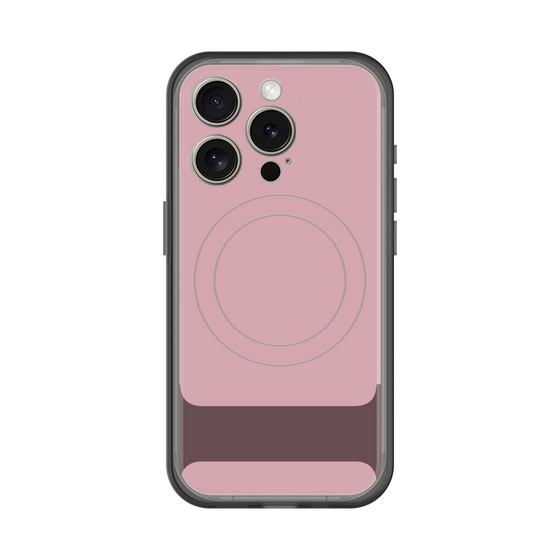 スリムプロテクションプレミアムケース with MagSafe［ オリジナル - initial color - I dusty pink ］