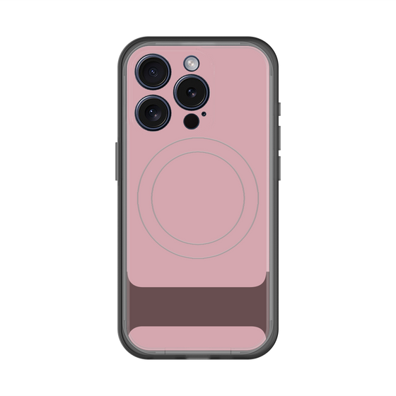スリムプロテクションプレミアムケース with MagSafe［ オリジナル - initial color - I dusty pink ］