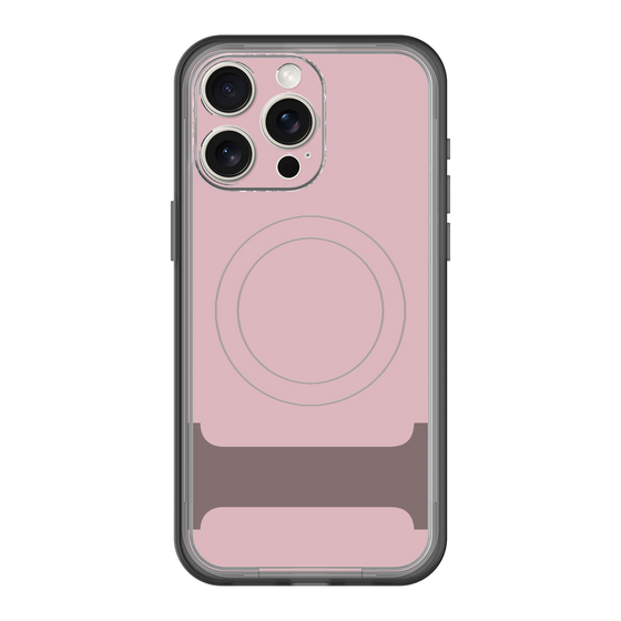 スリムプロテクションプレミアムケース with MagSafe［ オリジナル - initial color - I dusty pink ］