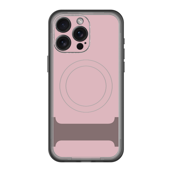 スリムプロテクションプレミアムケース with MagSafe［ オリジナル - initial color - I dusty pink ］