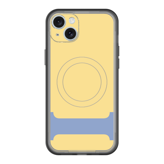 スリムプロテクションプレミアムケース with MagSafe［ オリジナル - initial color - I yellow ］
