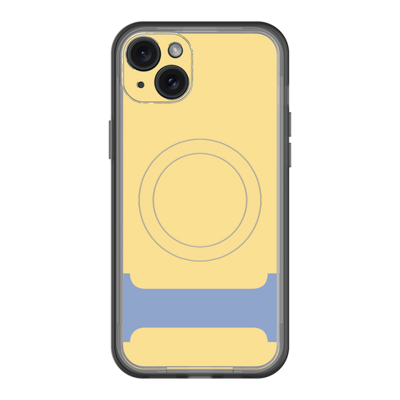 スリムプロテクションプレミアムケース with MagSafe［ オリジナル - initial color - I yellow ］