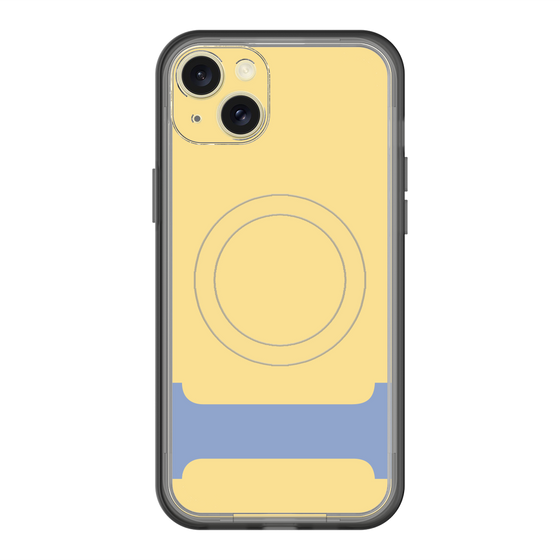 スリムプロテクションプレミアムケース with MagSafe［ オリジナル - initial color - I yellow ］
