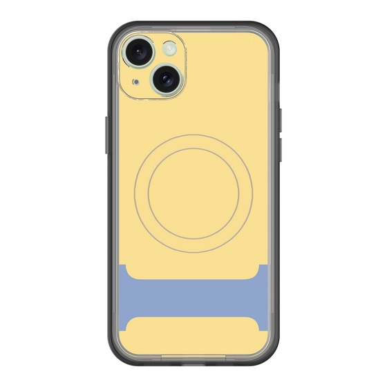 スリムプロテクションプレミアムケース with MagSafe［ オリジナル - initial color - I yellow ］