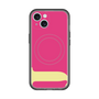 スリムプロテクションプレミアムケース with MagSafe［ オリジナル - initial color - J pink ］