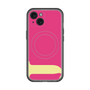 スリムプロテクションプレミアムケース with MagSafe［ オリジナル - initial color - J pink ］