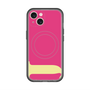 スリムプロテクションプレミアムケース with MagSafe［ オリジナル - initial color - J pink ］