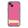 スリムプロテクションプレミアムケース with MagSafe［ オリジナル - initial color - J pink ］