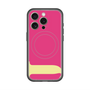 スリムプロテクションプレミアムケース with MagSafe［ オリジナル - initial color - J pink ］