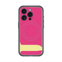 スリムプロテクションプレミアムケース with MagSafe［ オリジナル - initial color - J pink ］