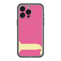 スリムプロテクションプレミアムケース with MagSafe［ オリジナル - initial color - J pink ］
