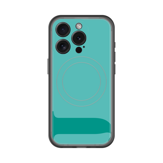 スリムプロテクションプレミアムケース with MagSafe［ オリジナル - initial color - J light green ］