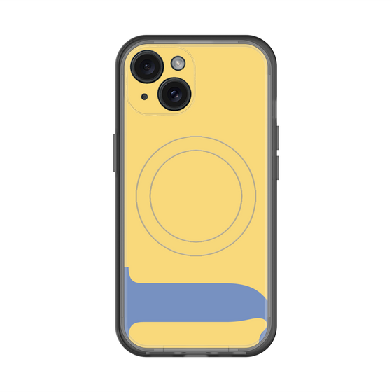 スリムプロテクションプレミアムケース with MagSafe［ オリジナル - initial color - J yellow ］
