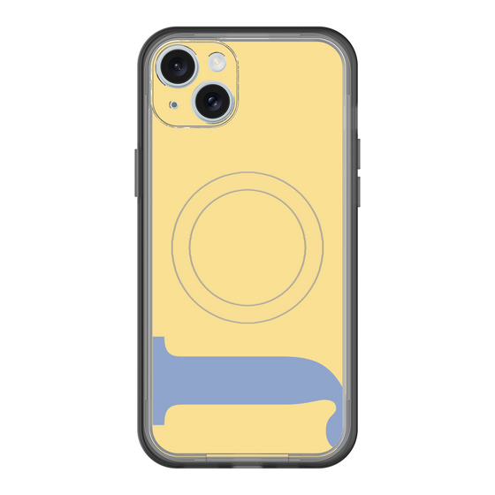スリムプロテクションプレミアムケース with MagSafe［ オリジナル - initial color - J yellow ］