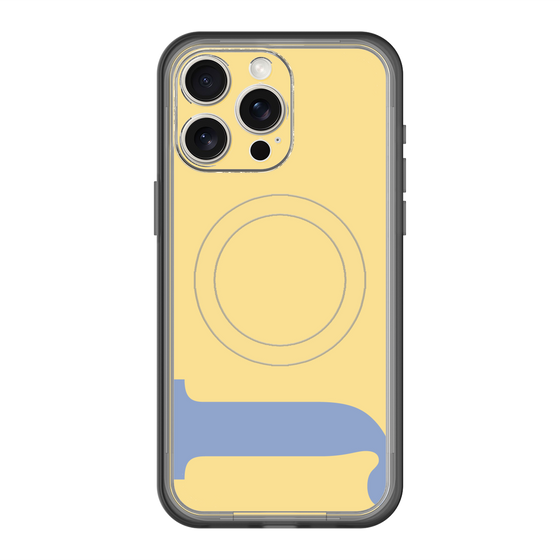 スリムプロテクションプレミアムケース with MagSafe［ オリジナル - initial color - J yellow ］