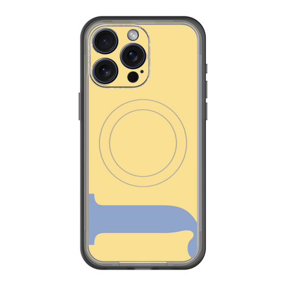 スリムプロテクションプレミアムケース with MagSafe［ オリジナル - initial color - J yellow ］