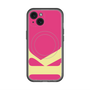 スリムプロテクションプレミアムケース with MagSafe［ オリジナル - initial color - K pink ］