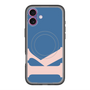 スリムプロテクションプレミアムケース with MagSafe［ オリジナル - initial color - K navy ］
