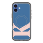 スリムプロテクションプレミアムケース with MagSafe［ オリジナル - initial color - K navy ］