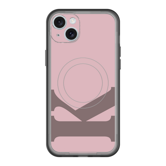 スリムプロテクションプレミアムケース with MagSafe［ オリジナル - initial color - K dusty pink ］