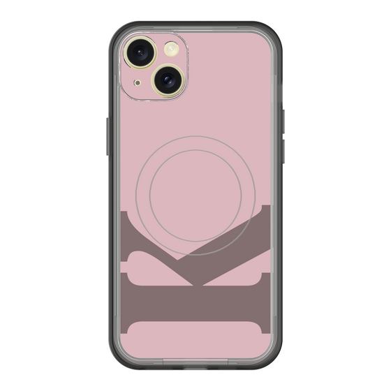 スリムプロテクションプレミアムケース with MagSafe［ オリジナル - initial color - K dusty pink ］