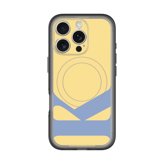 スリムプロテクションプレミアムケース with MagSafe［ オリジナル - initial color - K yellow ］