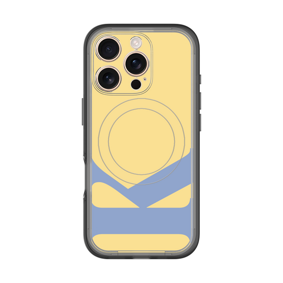 スリムプロテクションプレミアムケース with MagSafe［ オリジナル - initial color - K yellow ］