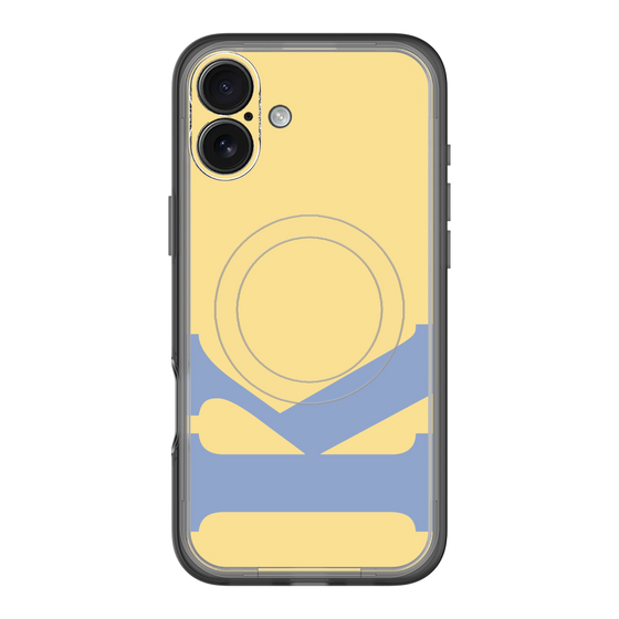 スリムプロテクションプレミアムケース with MagSafe［ オリジナル - initial color - K yellow ］