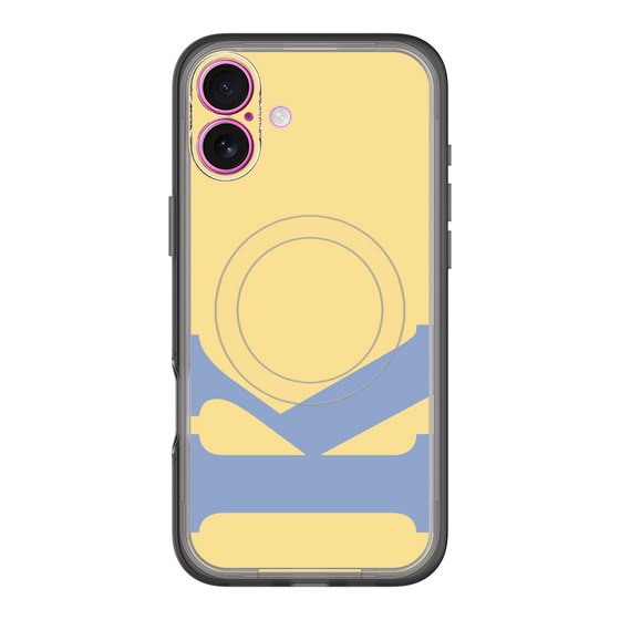 スリムプロテクションプレミアムケース with MagSafe［ オリジナル - initial color - K yellow ］