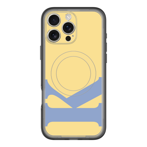 スリムプロテクションプレミアムケース with MagSafe［ オリジナル - initial color - K yellow ］