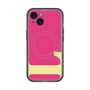 スリムプロテクションプレミアムケース with MagSafe［ オリジナル - initial color - L pink ］