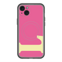 スリムプロテクションプレミアムケース with MagSafe［ オリジナル - initial color - L pink ］