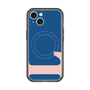スリムプロテクションプレミアムケース with MagSafe［ オリジナル - initial color - L navy ］