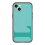 スリムプロテクションプレミアムケース with MagSafe［ オリジナル - initial color - L light green ］