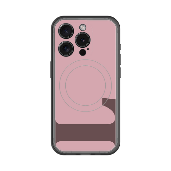 スリムプロテクションプレミアムケース with MagSafe［ オリジナル - initial color - L dusty pink ］