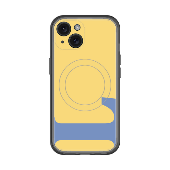 スリムプロテクションプレミアムケース with MagSafe［ オリジナル - initial color - L yellow ］