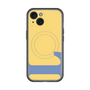 スリムプロテクションプレミアムケース with MagSafe［ オリジナル - initial color - L yellow ］