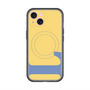 スリムプロテクションプレミアムケース with MagSafe［ オリジナル - initial color - L yellow ］
