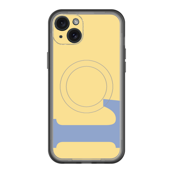 スリムプロテクションプレミアムケース with MagSafe［ オリジナル - initial color - L yellow ］
