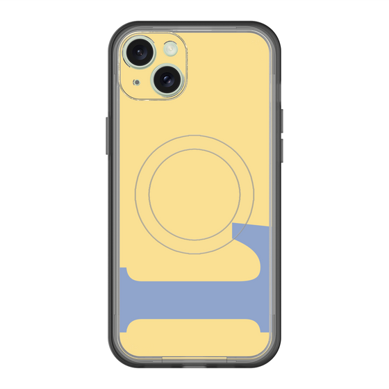 スリムプロテクションプレミアムケース with MagSafe［ オリジナル - initial color - L yellow ］