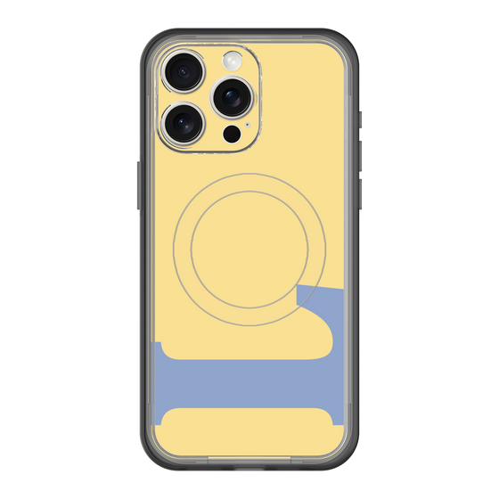 スリムプロテクションプレミアムケース with MagSafe［ オリジナル - initial color - L yellow ］