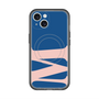 スリムプロテクションプレミアムケース with MagSafe［ オリジナル - initial color - M navy ］