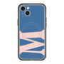 スリムプロテクションプレミアムケース with MagSafe［ オリジナル - initial color - M navy ］